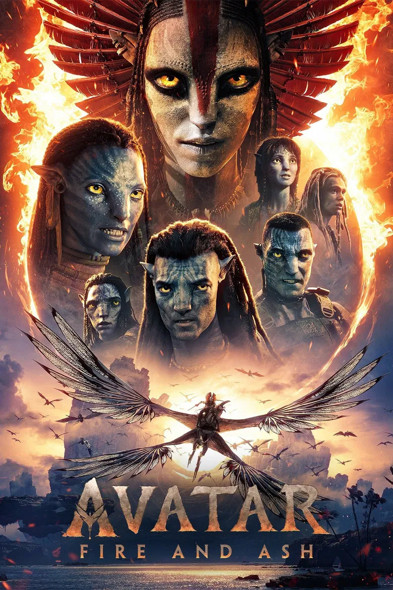 Avatar: Fire and Ash movie poster